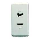 Gewiss - PRISE 2P 6A 24V (TBTS) POLARISE' SY/WT