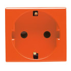 Gewiss - PRISE 2P+T 16A ST.ALLEMAND ORANGE - GW20288