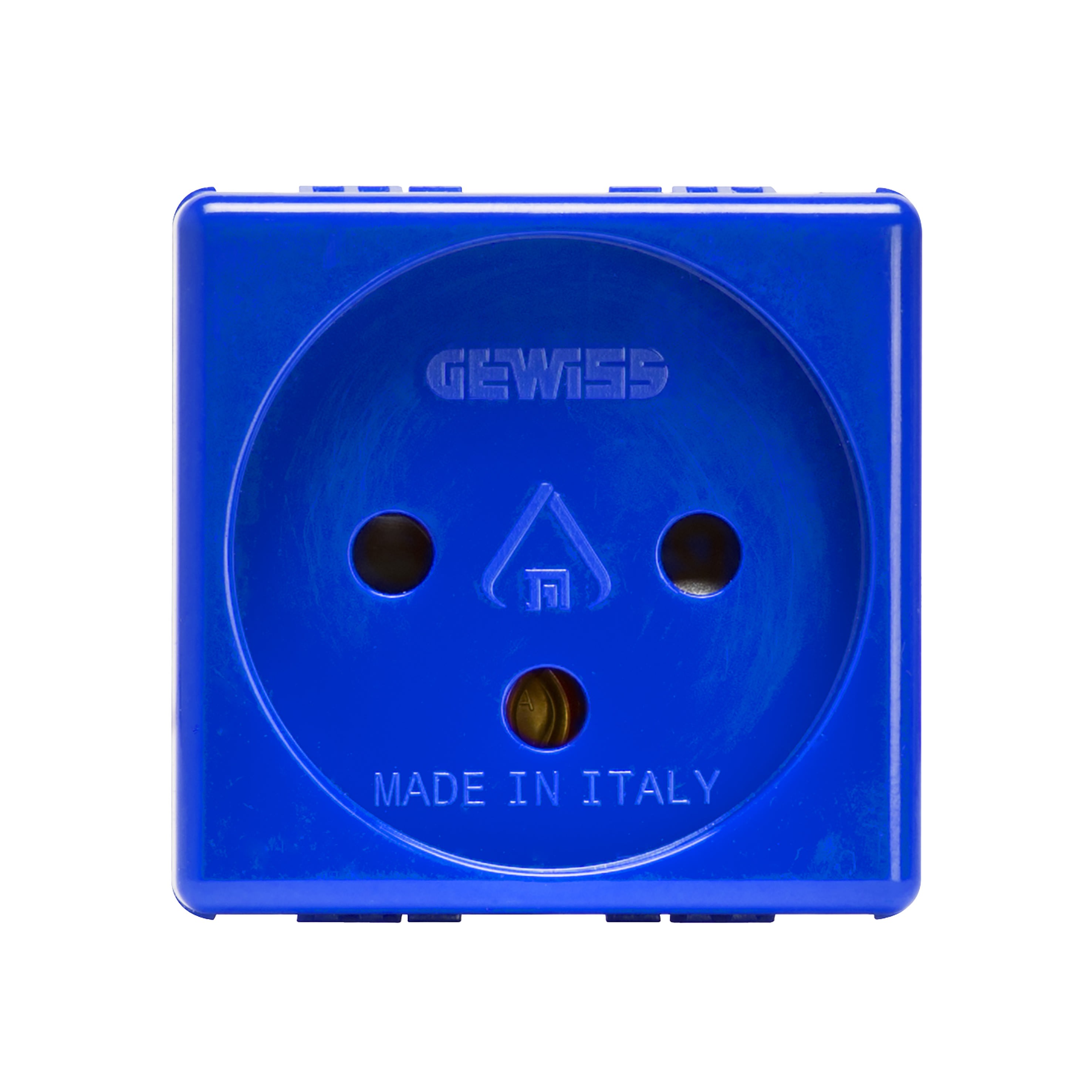 Gewiss - SOCKET-OUTLET 2P+E 16A ISRAELI STD BLUE - GW20299