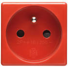 Gewiss - PRISE 2P+T 16A ST.FRANCAIS ROUGE