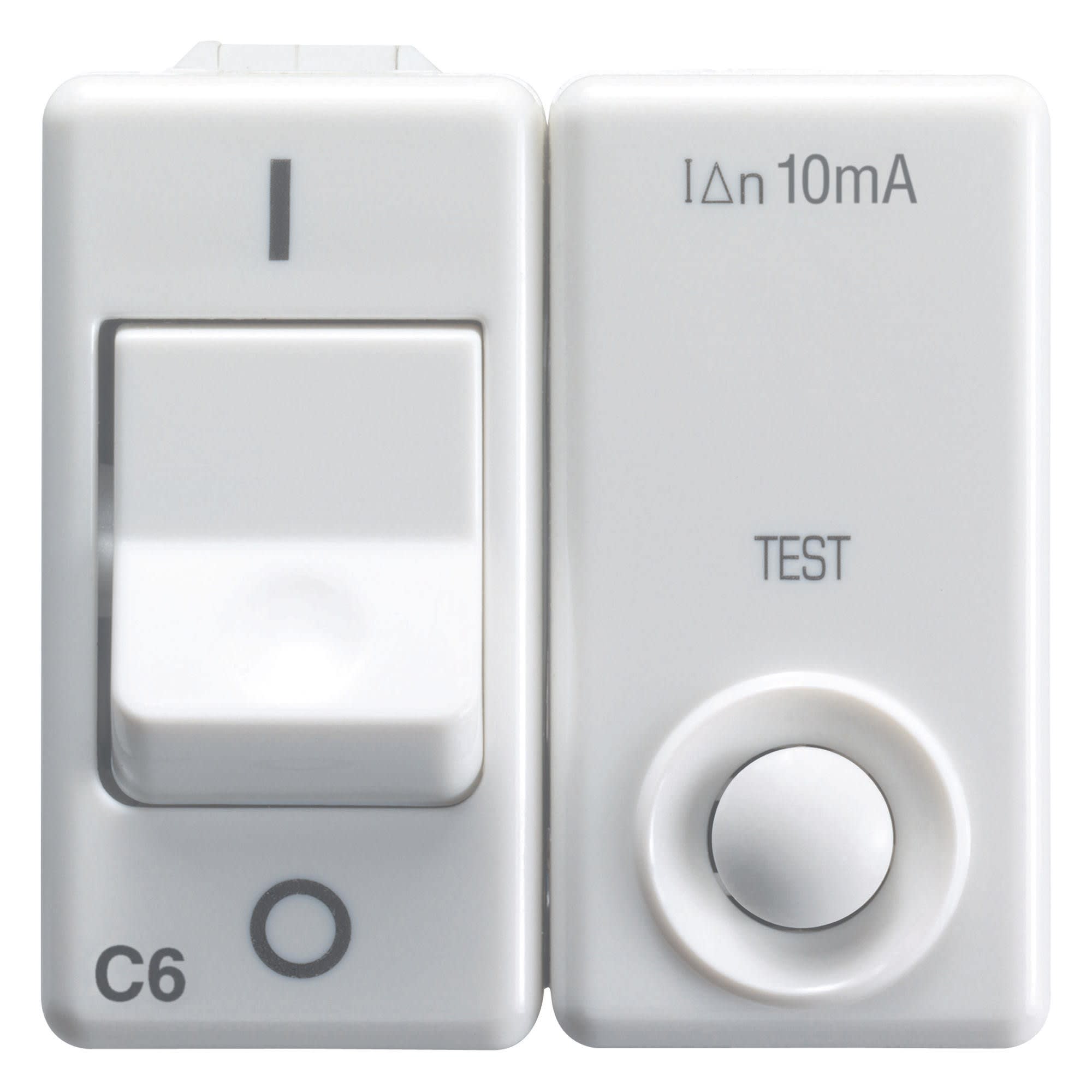 Gewiss - DIS.D.M.1P+N C6 IDN 10MA 230V 3KA SY/WT - GW20437