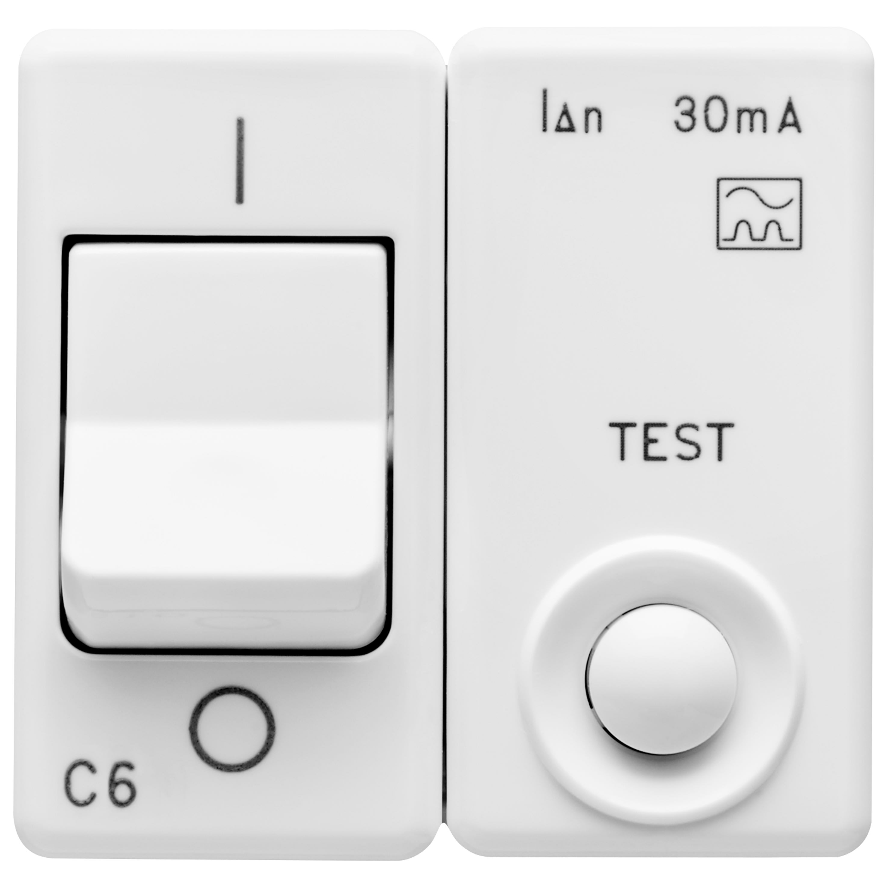 Gewiss - DIS.D.M.1P+N C6 IDN 30MA 230V 3KA SY/WT