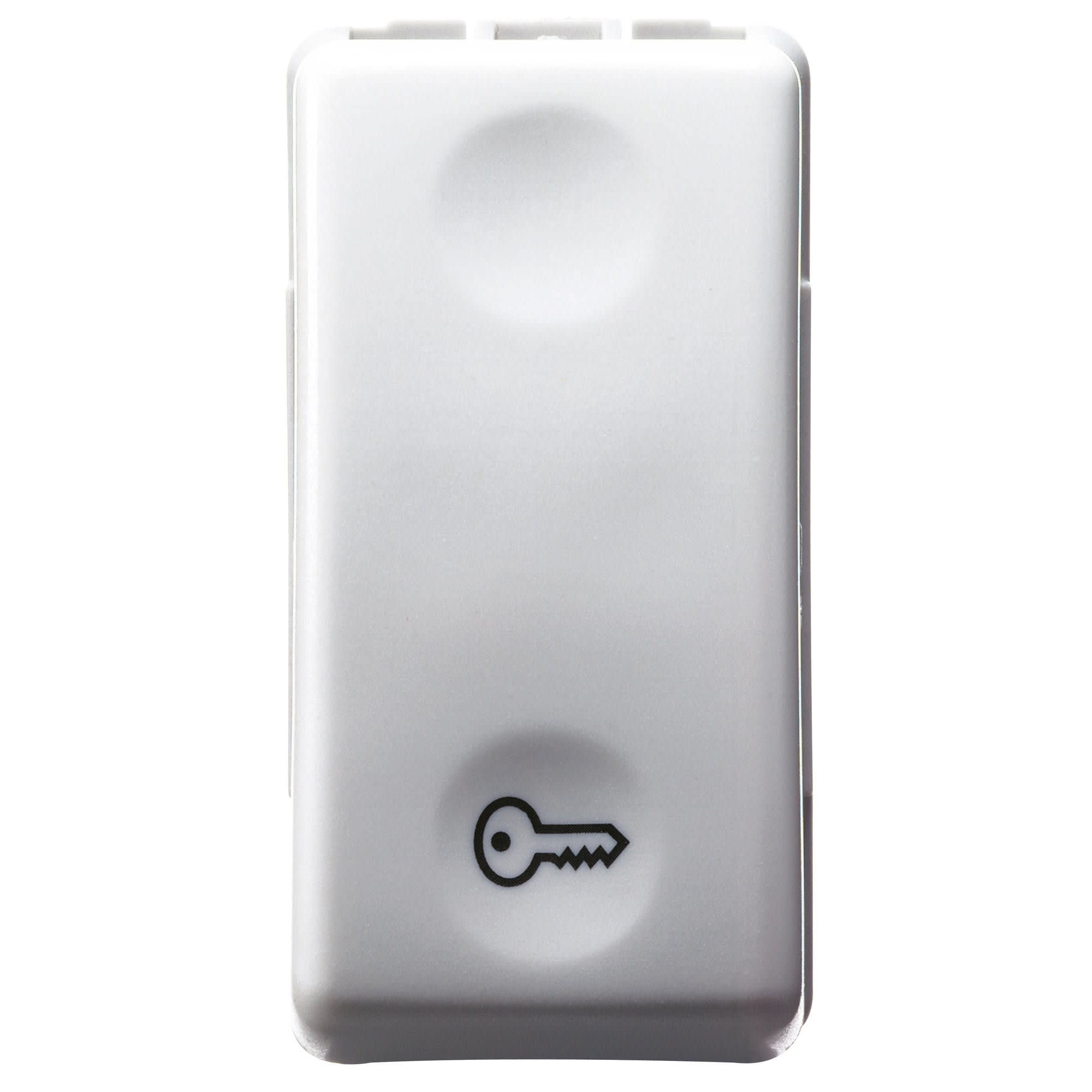 Gewiss - BOUTON-P.1P NO 10A -CLE'- SY/WT