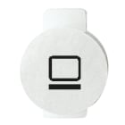 Gewiss - PLAQUET MONITOR/TV