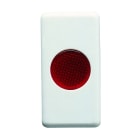 Gewiss - VOYANT PLAT DIFFUSEUR ROUGE SY/WT