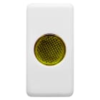 Gewiss - VOYANT PLAT DIFFUSEUR JAUNE SY/WT - GW20605