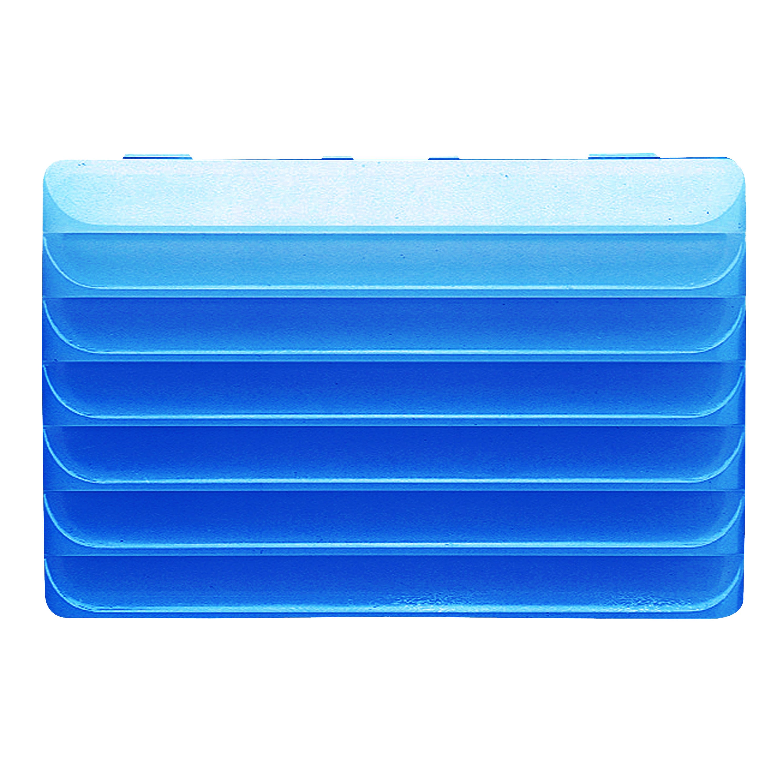 Gewiss - LAMPE BALISAGE AVEC DIFFUSEUR PLAT - 12/24V - BLEU - 3 MODULES-BL - SYSTEM - GW2