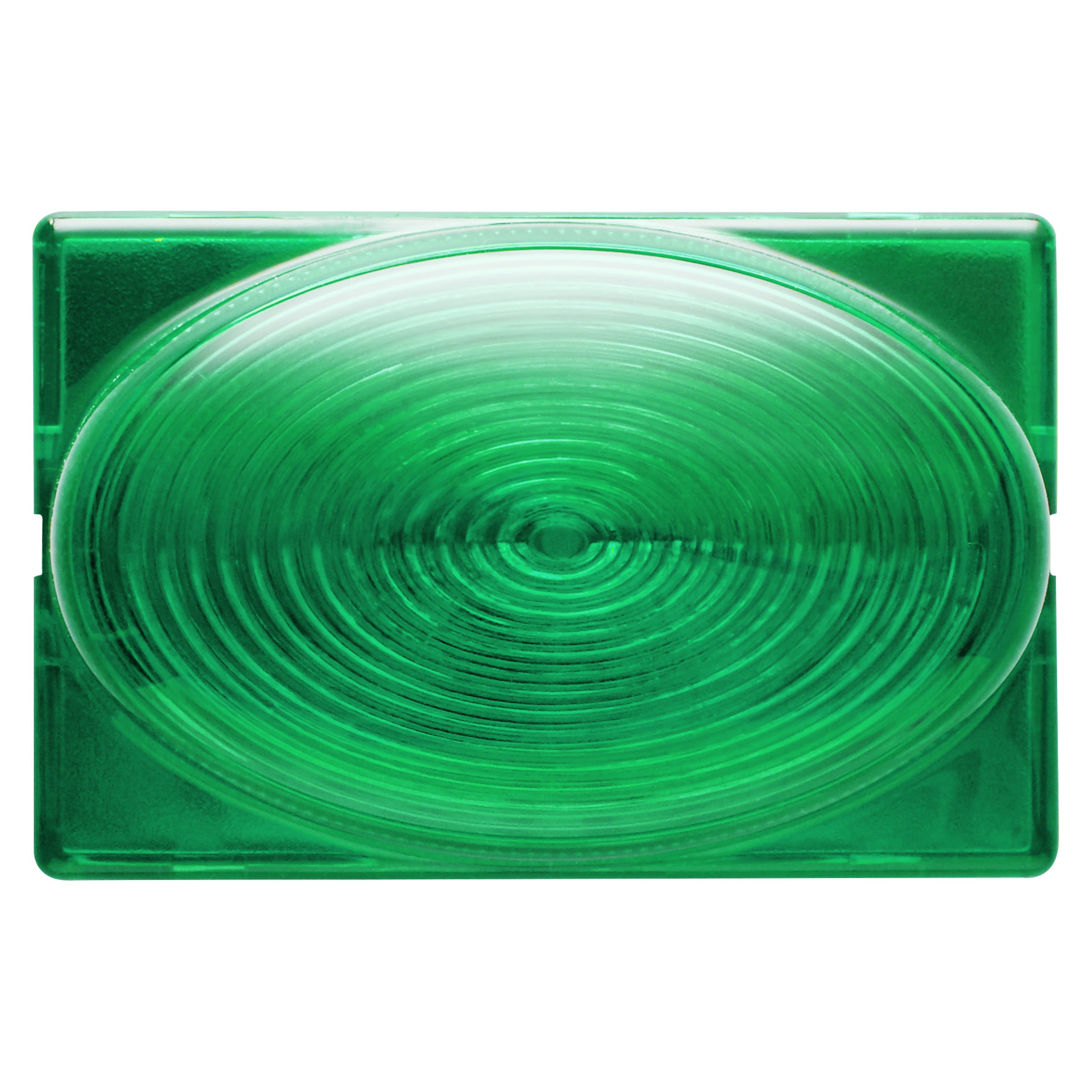 Gewiss - LAMPE BALISAGE AVEC DIFFUSEUR SAILLANT - 12/24V - VERT - 3 MODULES-BL - SYSTEM -