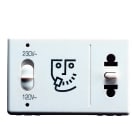 Gewiss - PRISE POUR RASOIR ST.EUR./AMERIC.SY/WT