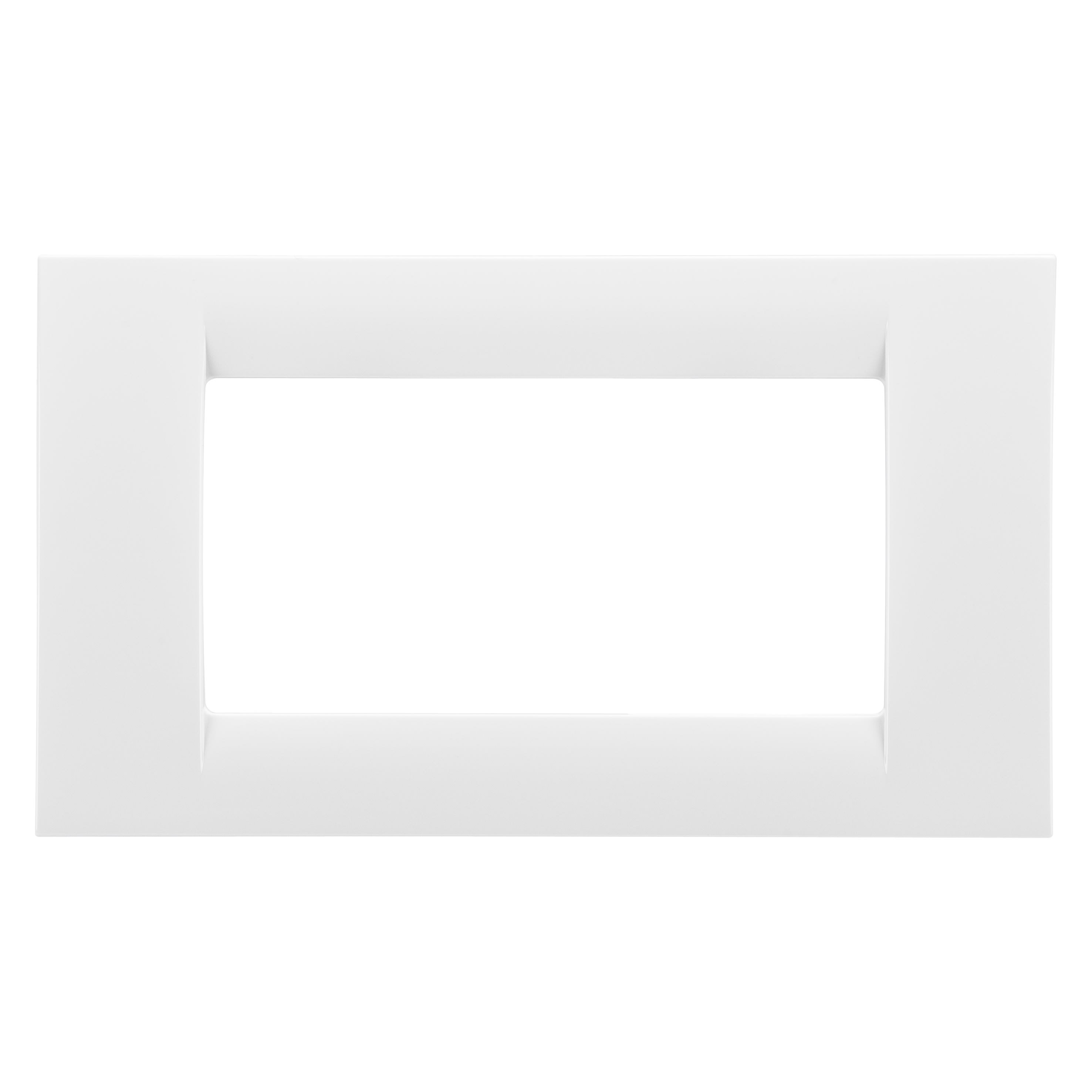 Gewiss - PLAQUE APPAREILLAGE 4 POS.BL NUAGE SYSTEM VIRNA - GW22104