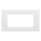 Gewiss - PLAQUE APPAREILLAGE 4 POS.BL NUAGE SYSTEM VIRNA - GW22104