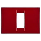 Gewiss - PLAQUE 1 POS.ROUGE BORDEAUX SYSTEM VIRNA