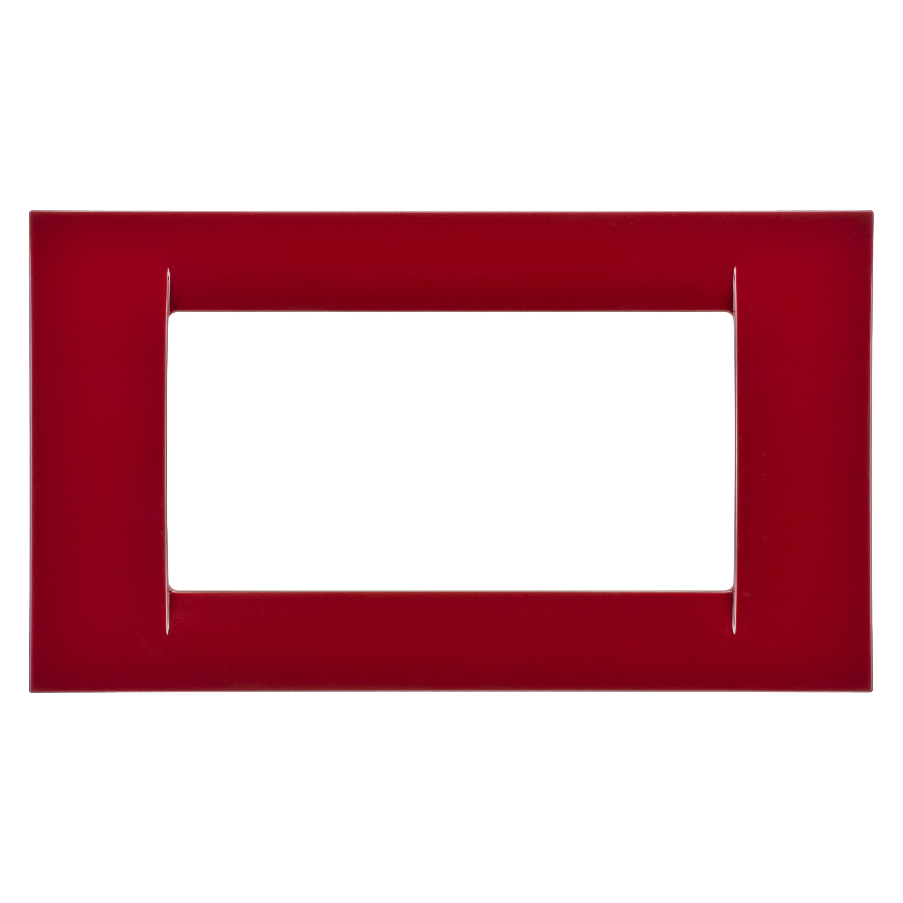 Gewiss - PLAQUE 4 POS.ROUGE BORDEAUX SYSTEM VIRNA