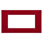 Gewiss - PLAQUE 4 POS.ROUGE BORDEAUX SYSTEM VIRNA