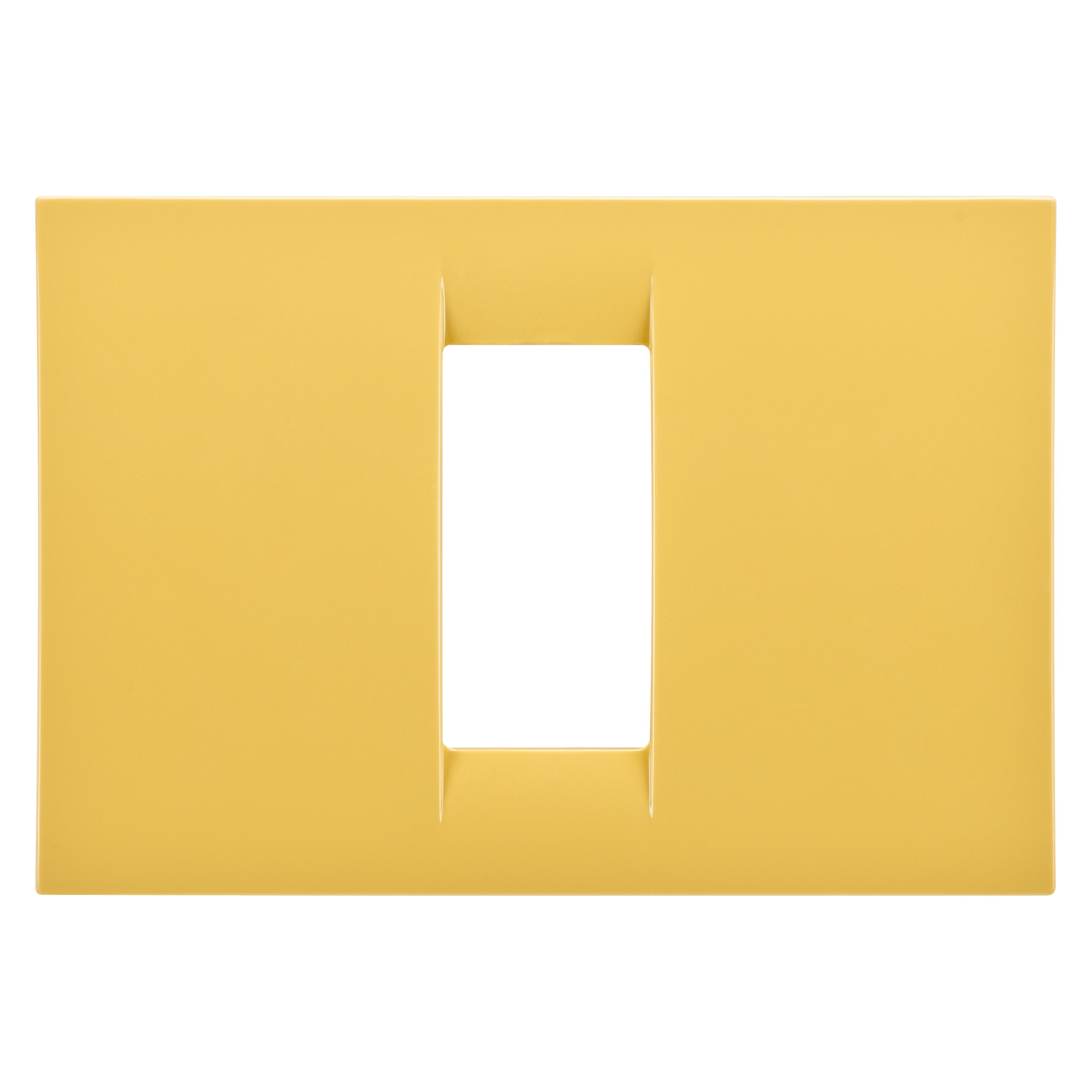 Gewiss - PLAQUE 1 POS.JAUNE MAIS SYSTEM VIRNA