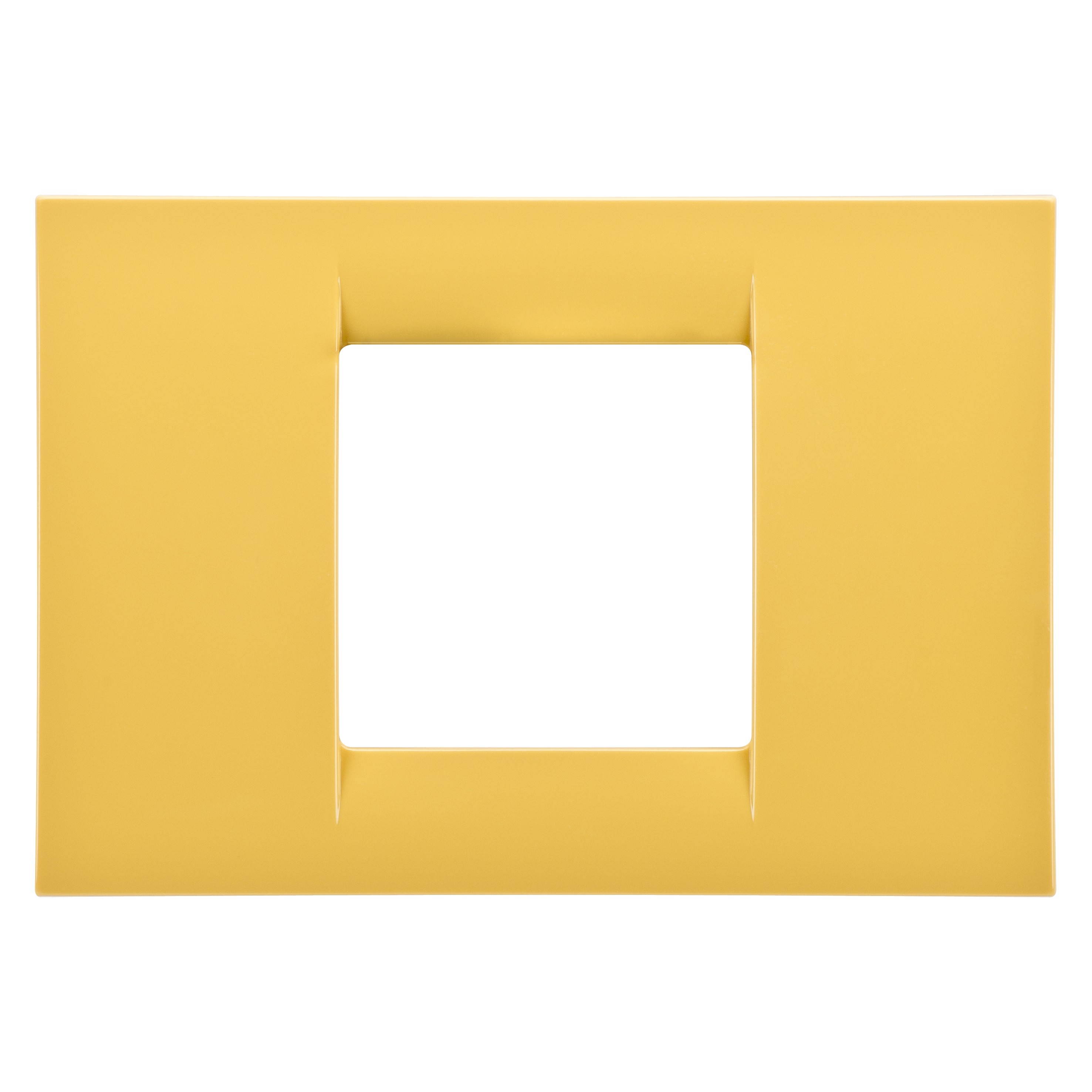 Gewiss - PLAQUE 2 POS.JAUNE MAIS SYSTEM VIRNA