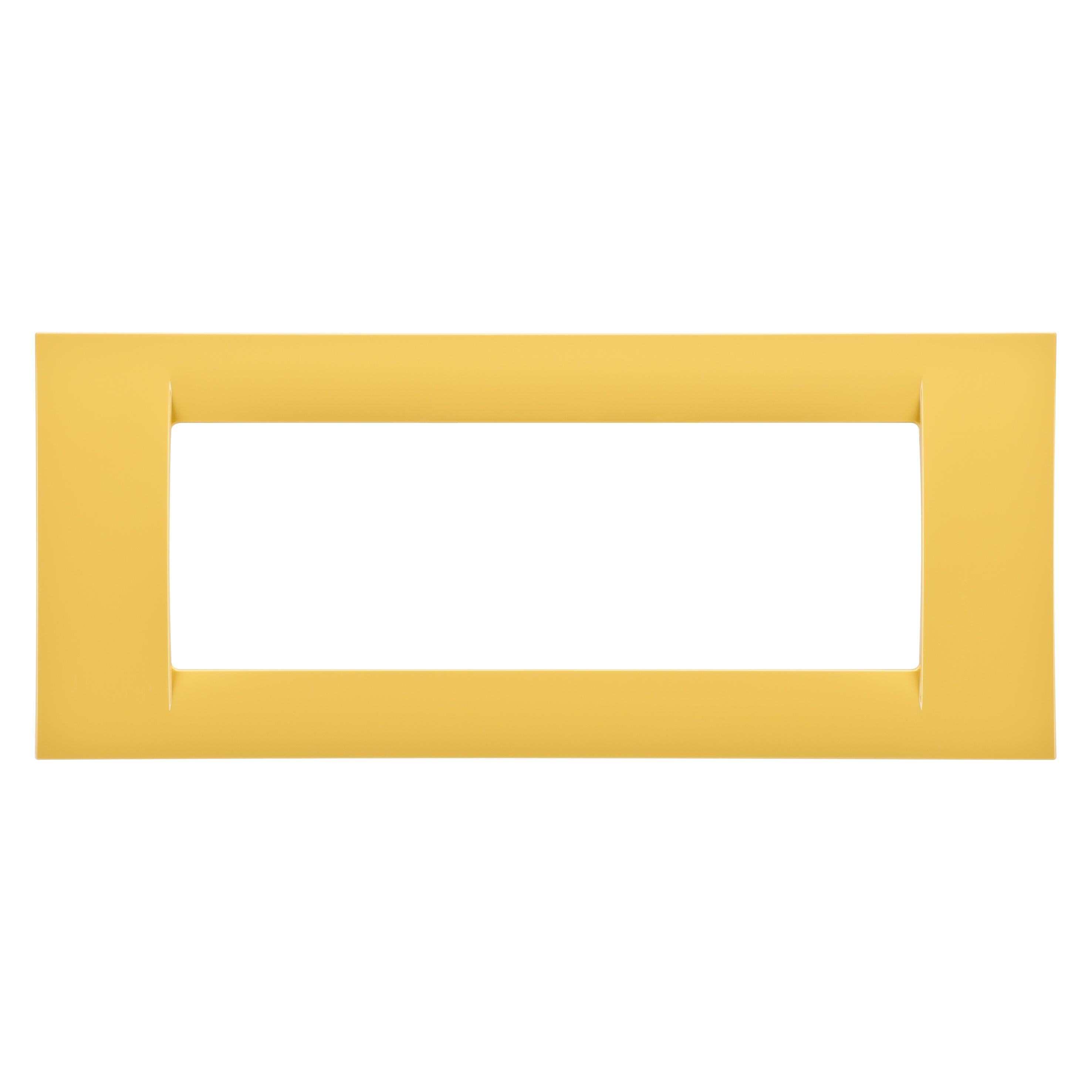 Gewiss - PLAQUE 6 POS.JAUNE MAIS SYSTEM VIRNA