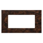 Gewiss - PLAQUE 4 POS.RONCE DE NOYER SYSTEM VIRNA