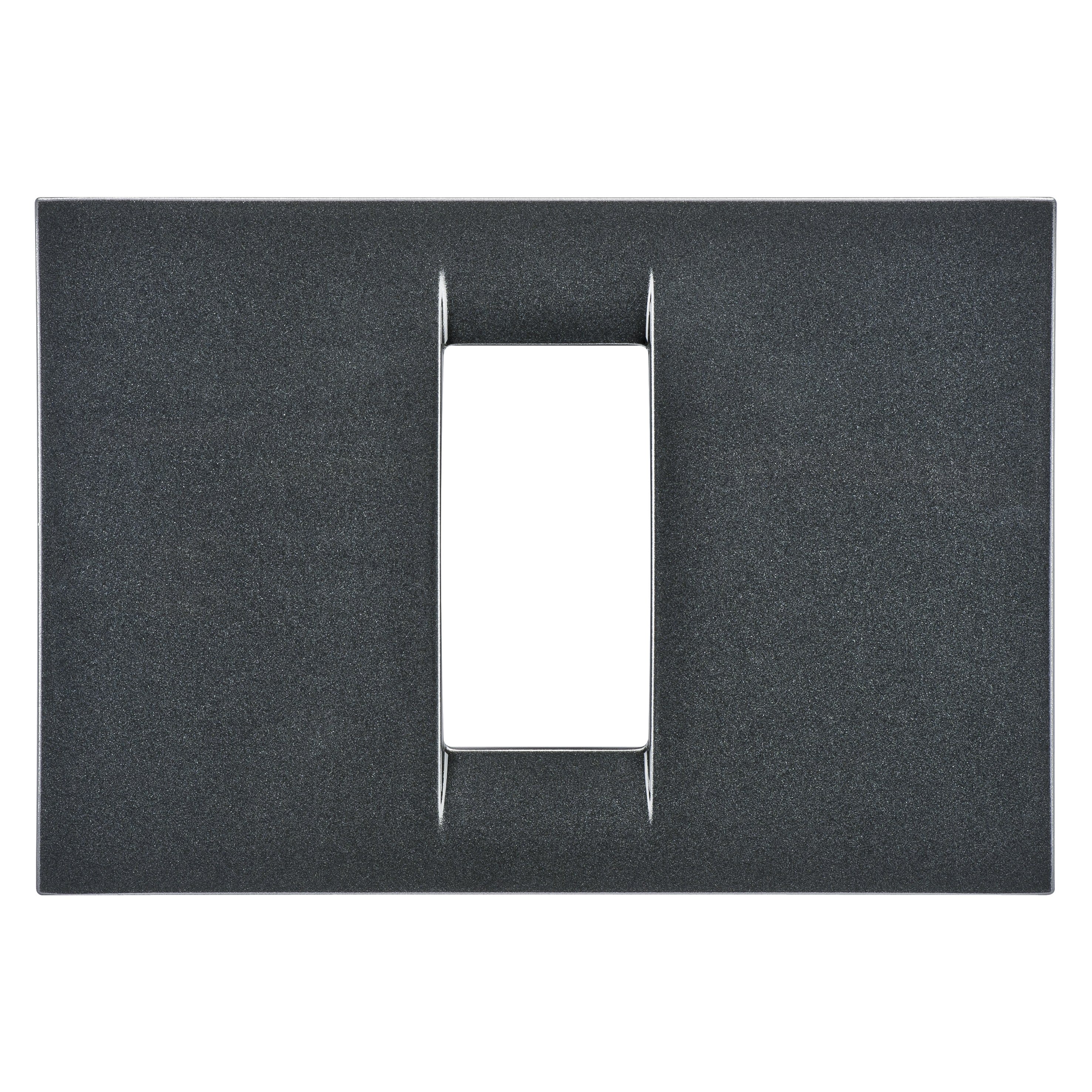 Gewiss - PLAQUE 1 POS.ARDOISE METALLISE SYS.VIRNA
