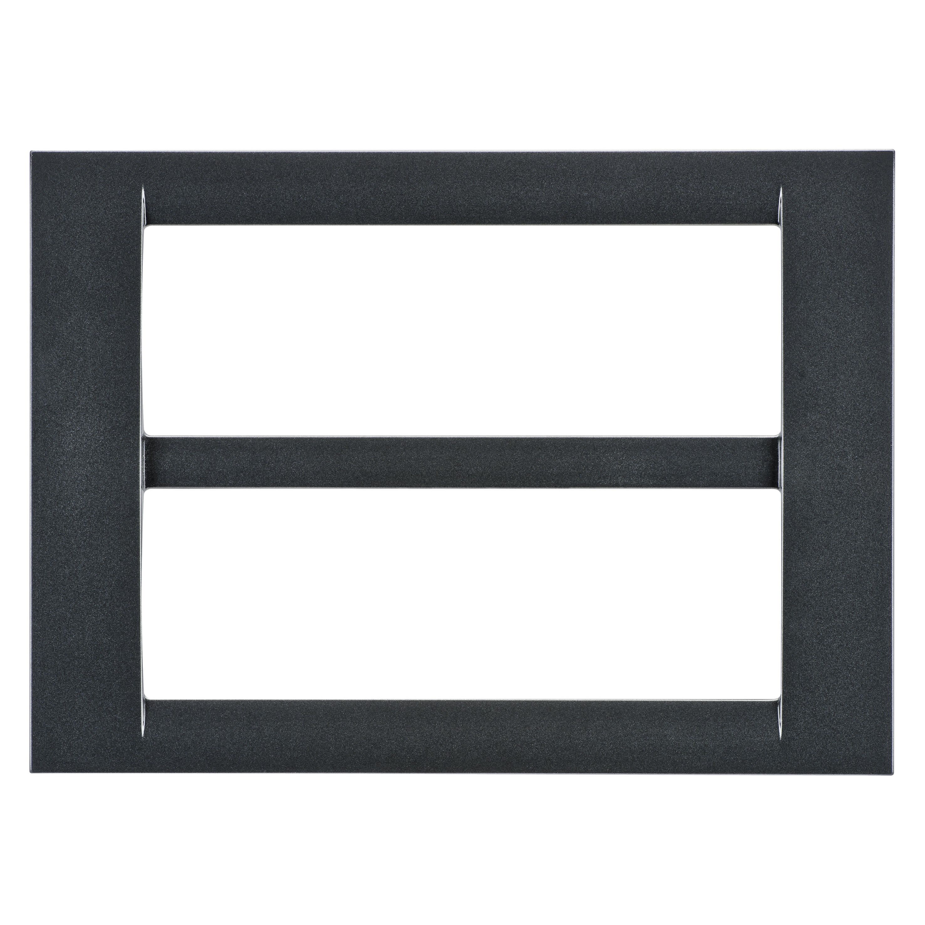 Gewiss - PLAQUE APPAREILLAGE 12 POS.ARDOISE METAL.SYSTEM VIRNA - GW22298