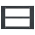 Gewiss - PLAQUE 12 POS.ARDOISE METAL.SYSTEM VIRNA