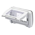 Gewiss - PLAQUE ETANCHE 4 P.GRIS 7035 TOP SYSTEM