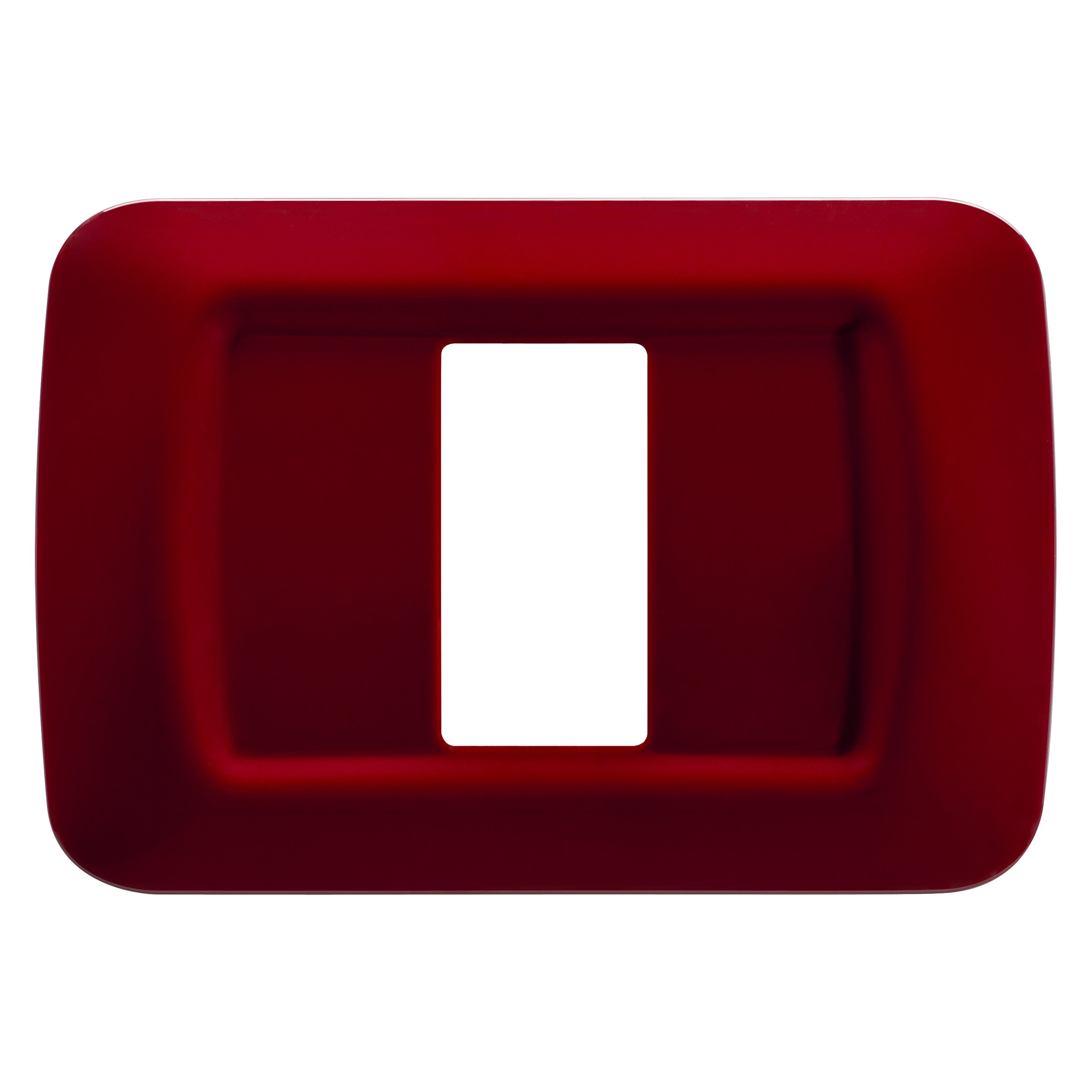 Gewiss - PLAQUE APPAREILLAGE 1 POS.BORDEAUX CLASS.TOP SYSTEM - GW22531