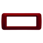 Gewiss - PLAQUE 6 POS.BORDEAUX CLASS.TOP SYSTEM