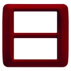 Gewiss - PLAQUE APPAREILLAGE 8 POS.BORDEAUX CLASS.TOP SYSTEM - GW22537