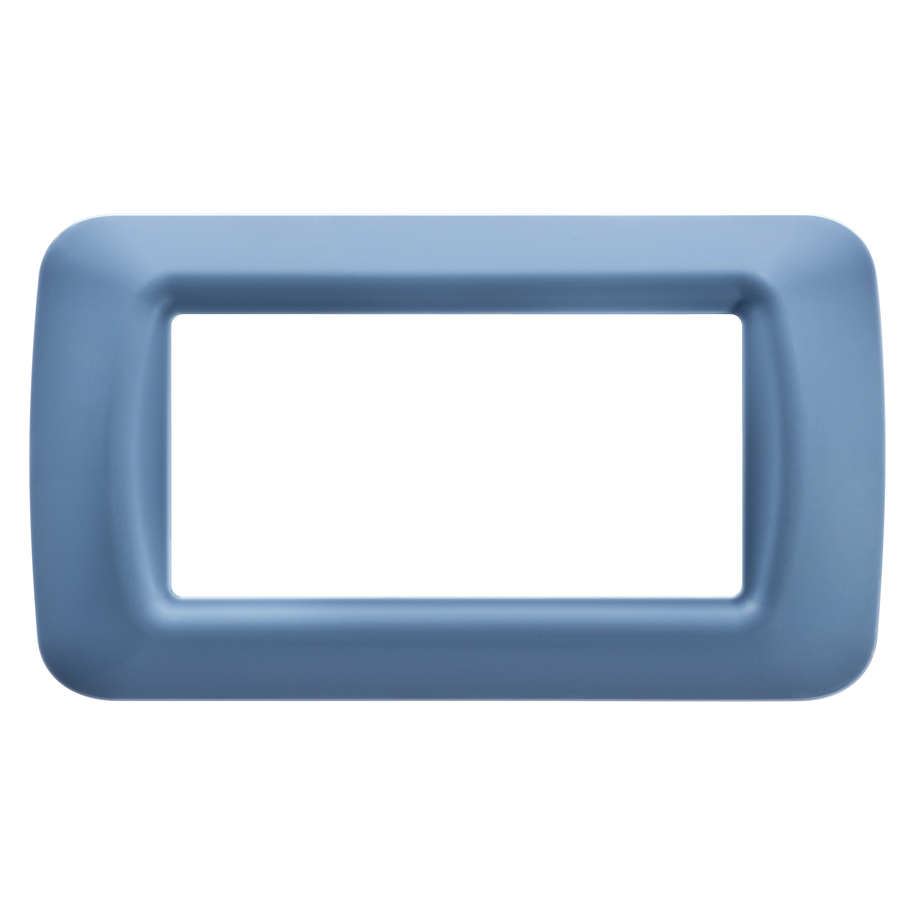 Gewiss - PLAQUE 4 POS.BLEU CIEL TOP SYSTEM