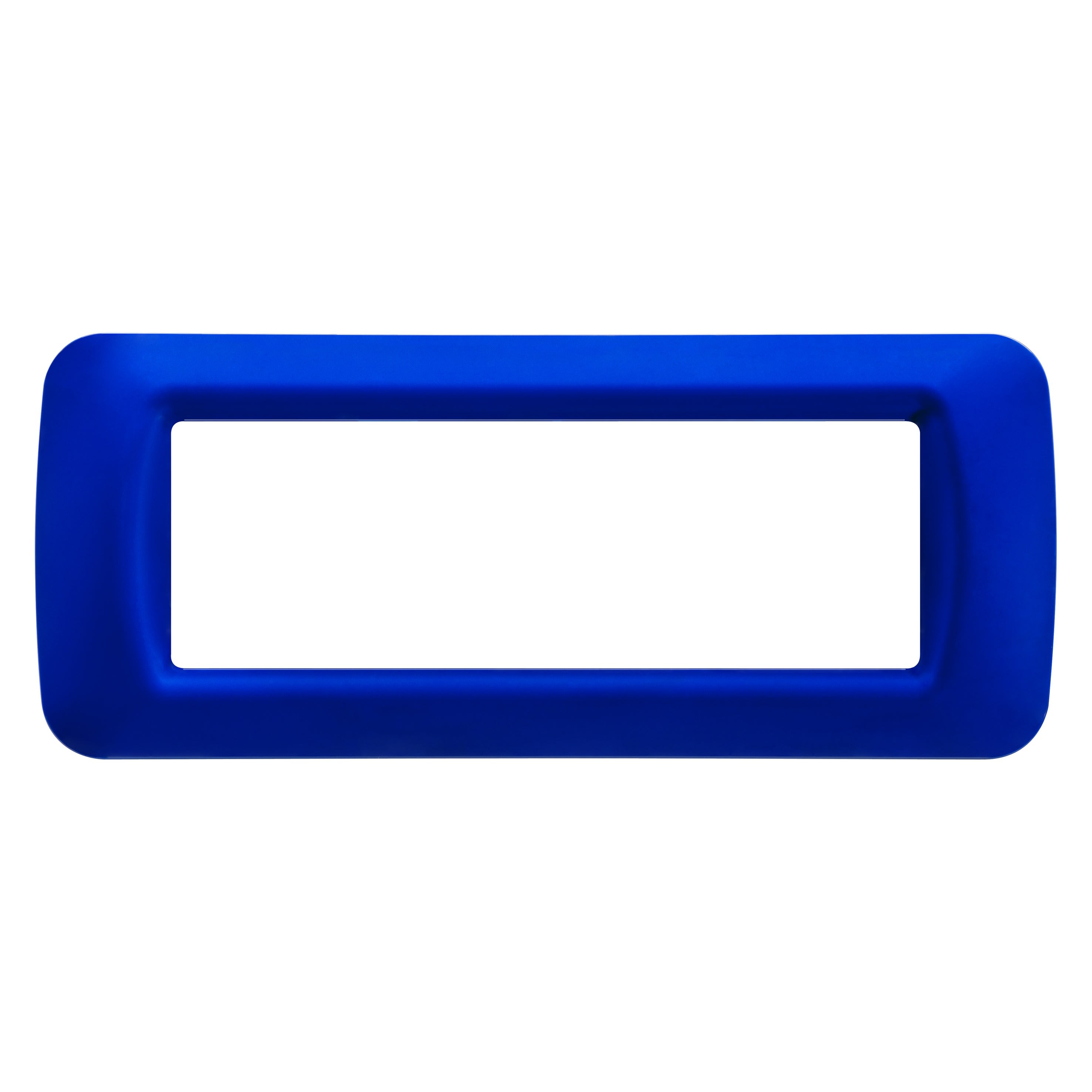 Gewiss - PLAQUE 6 POS.BLEU JAZZ TOP SYSTEM