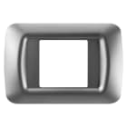 Gewiss - PLAQUE 2 POS.TITANE METALLISE TOP SYSTEM