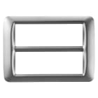 Gewiss - PLAQUE 12 P.TITANE METALLISE TOP SYSTEM