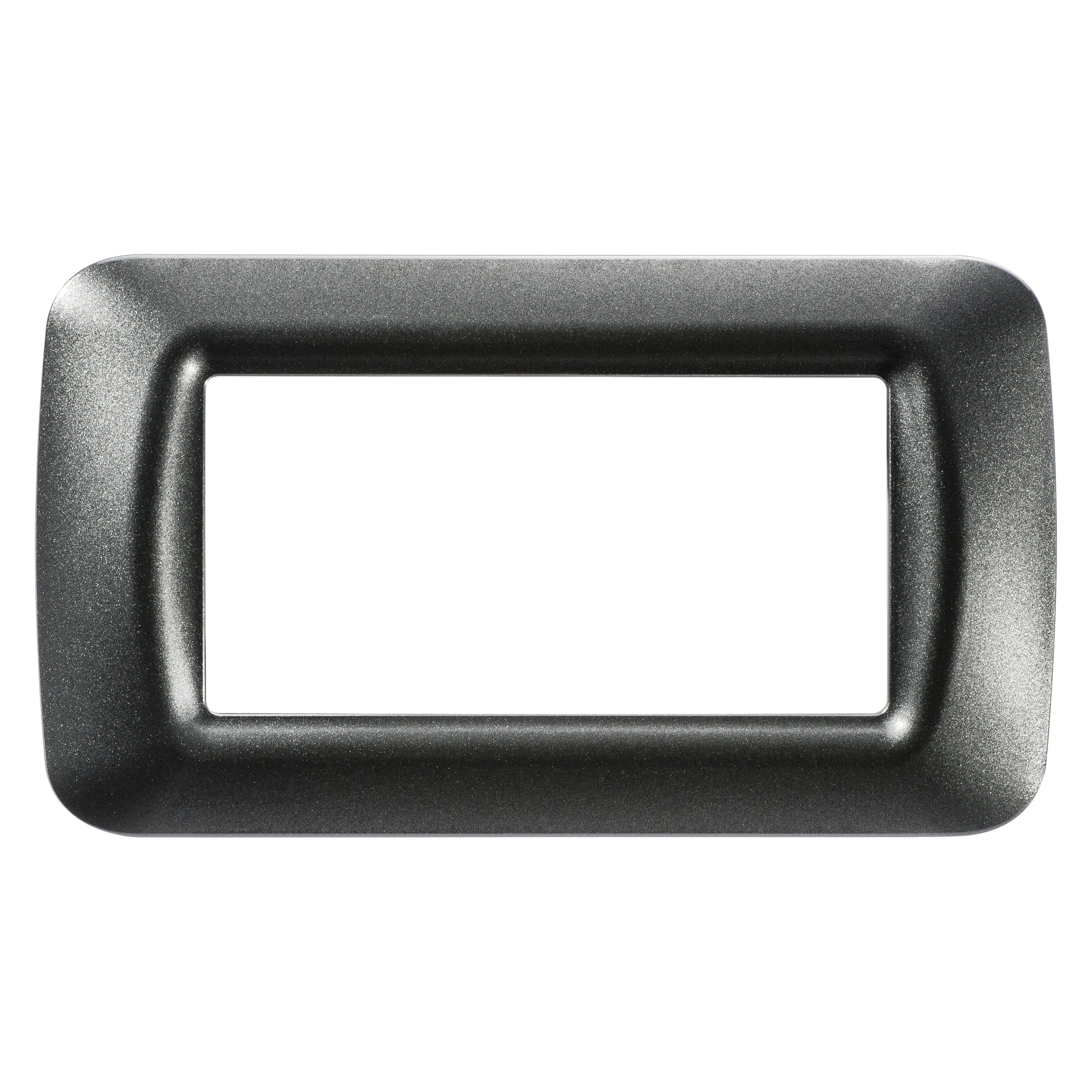 Gewiss - PLAQUE 4 POS.ARDOISE METALL.TOP SYSTEM