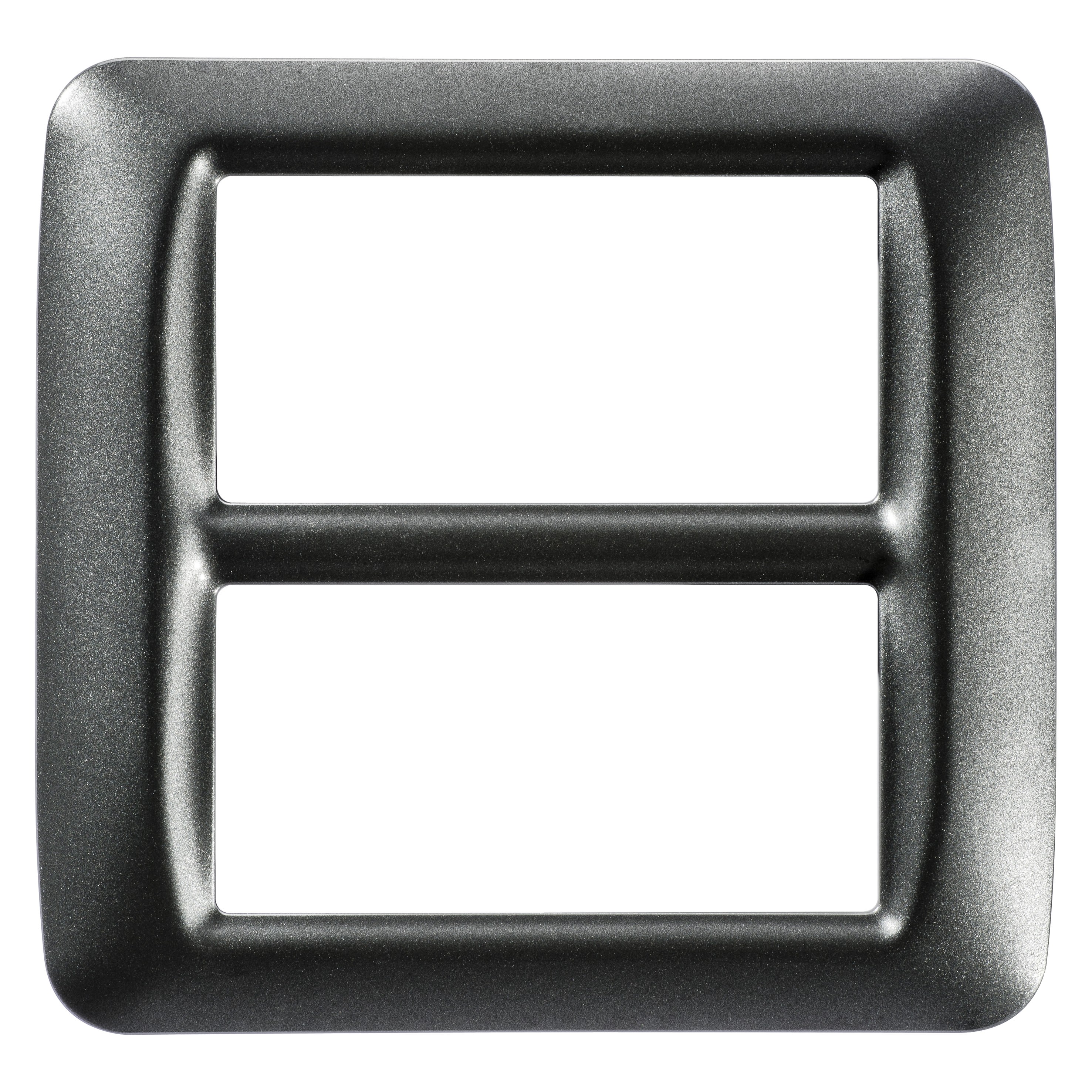 Gewiss - PLAQUE APPAREILLAGE 8 POS.ARDOISE METALL.TOP SYSTEM - GW22617