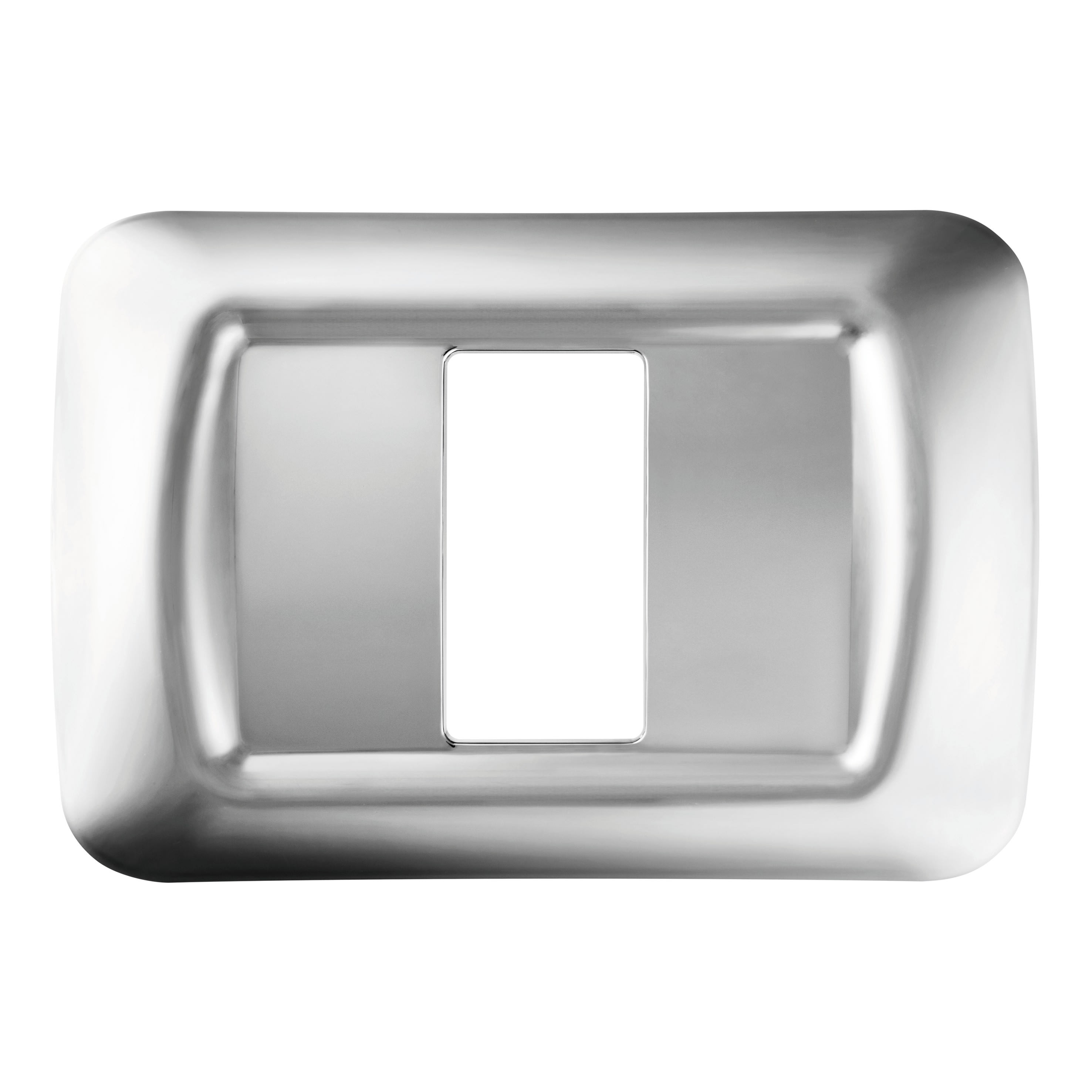 Gewiss - PLAQUE 1 POS.CHROME SOFT TOP SYSTEM