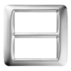 Gewiss - PLAQUE 8 POS.CHROME SOFT TOP SYSTEM