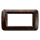 Gewiss - PLAQUE 4 POS.RONCE DE NOYER TOP SYSTEM