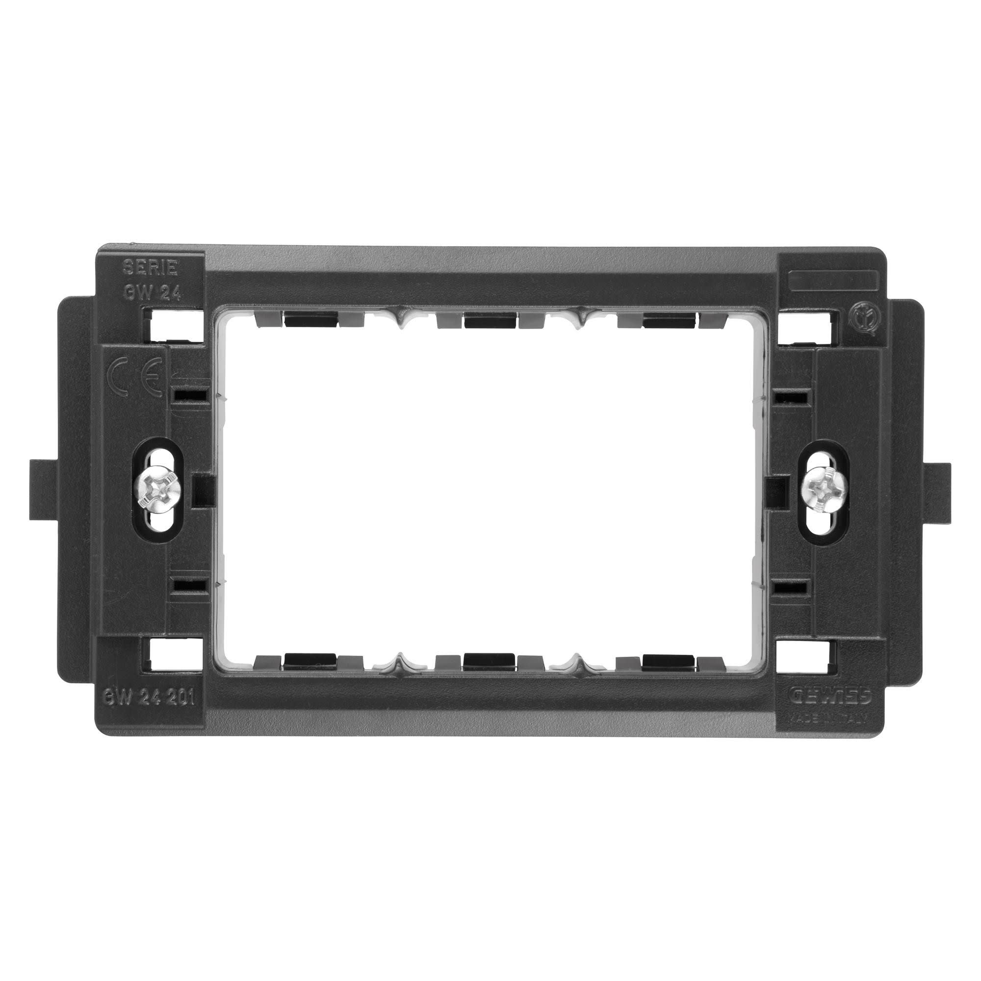 Gewiss - SUPPORT 3 POSTES PLAQUES SYSTEM