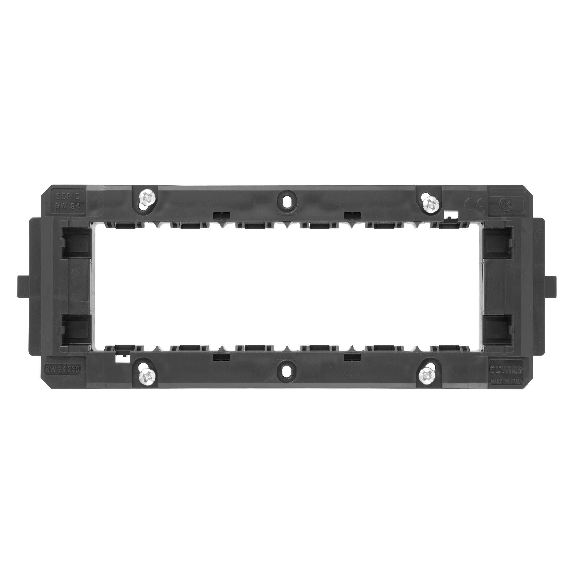 Gewiss - SUPPORT 6 POSTES PLAQUES SYSTEM/VIRNA - GW24230