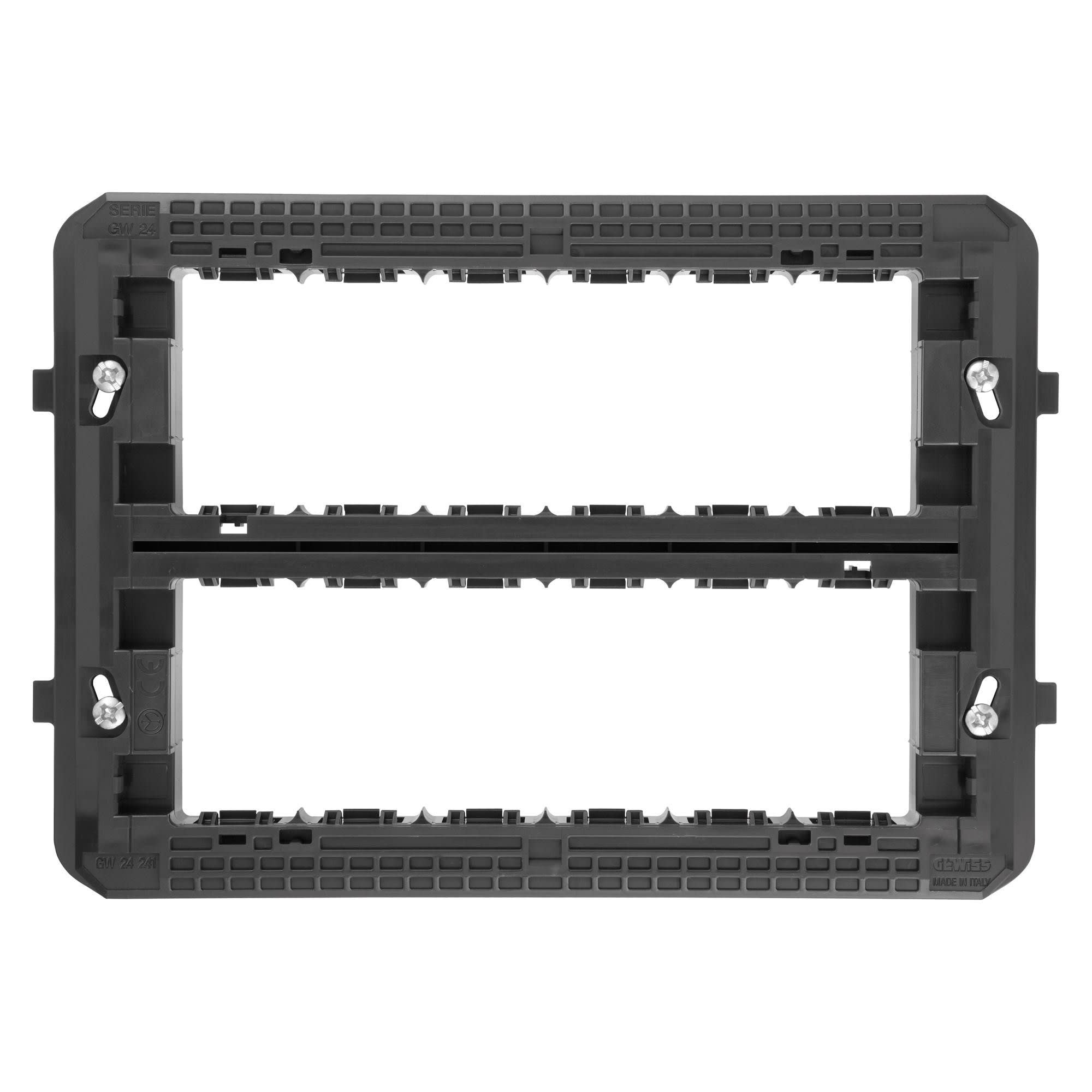 Gewiss - SUPPORT 12 POSTES PLAQUES SYSTEM/VIRNA