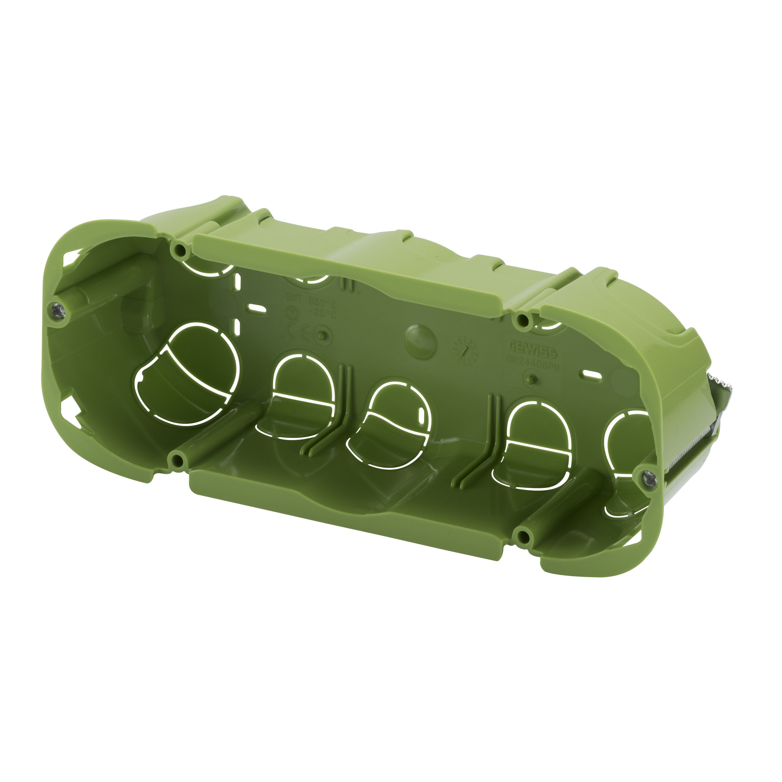 Gewiss - BOITE 6P CLOISONS CREUSES GREEN
