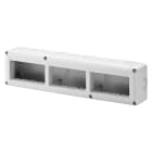 Gewiss - COFFR 12(3X4) POSTES HORIZ.PROT.