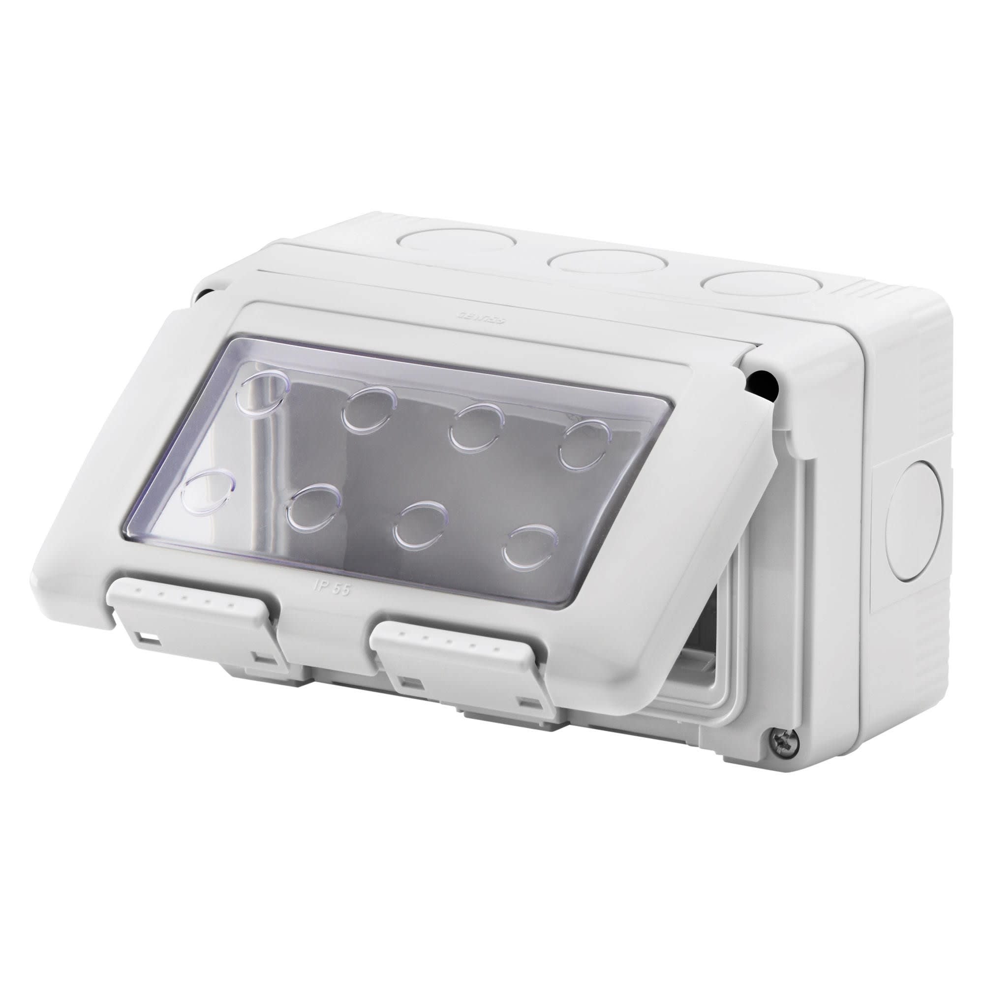 Gewiss - COFFR 4(1X4) POSTES HORIZ.ETANCHE