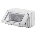 Gewiss - COFFR 4(1X4) POSTES HORIZ.ETANCHE