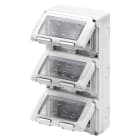 Gewiss - COFFR 12(3X4) POSTES VERT.ETANCHE