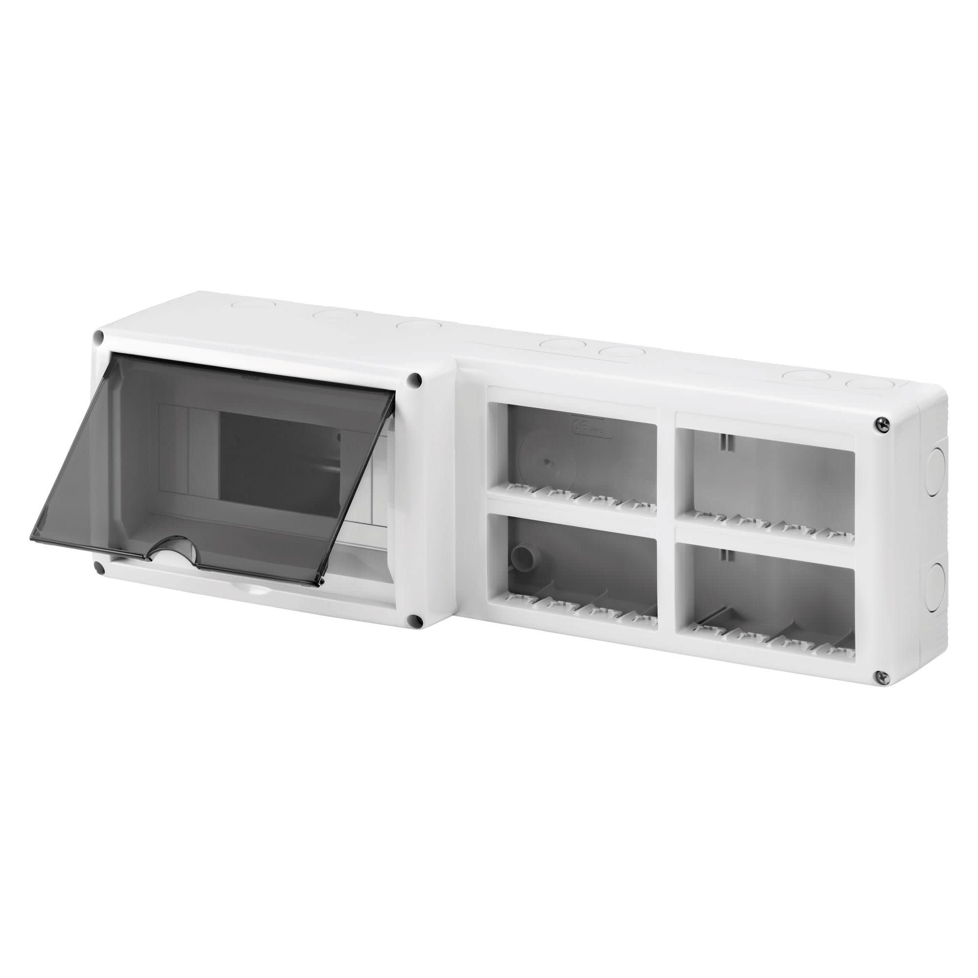 Gewiss - COFFR PR.8MOD.DIN+(4X4)MOD.SYSTEM