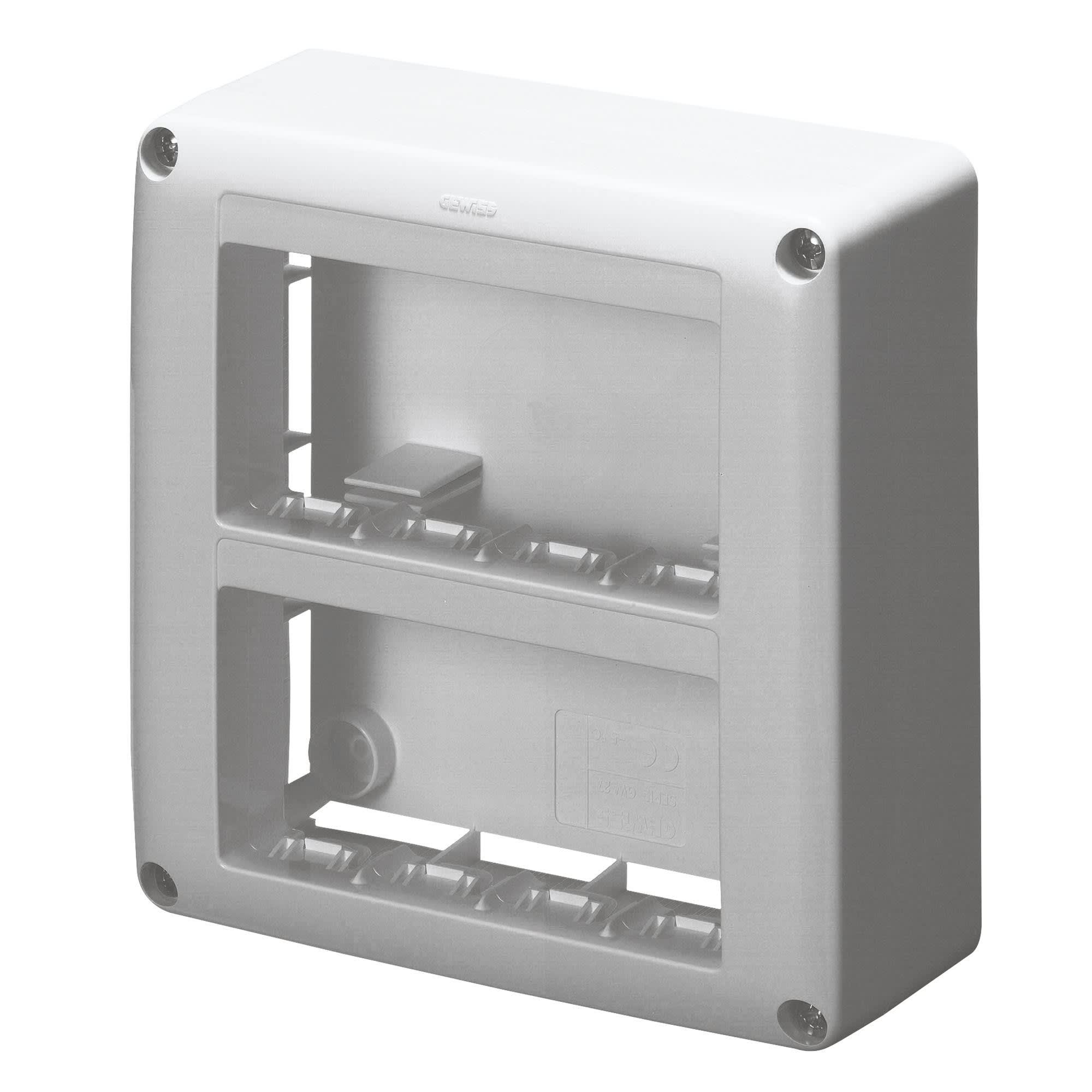 Gewiss - BOÎTE PTE-APP.8P.SYSTEM ANTHRACITE 9016