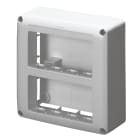 Gewiss - BOÎTE PTE-APP.8P.SYSTEM ANTHRACITE 9016
