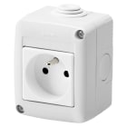 Gewiss - PRISE ST.FRA.2P+T 16A PROTEGEE